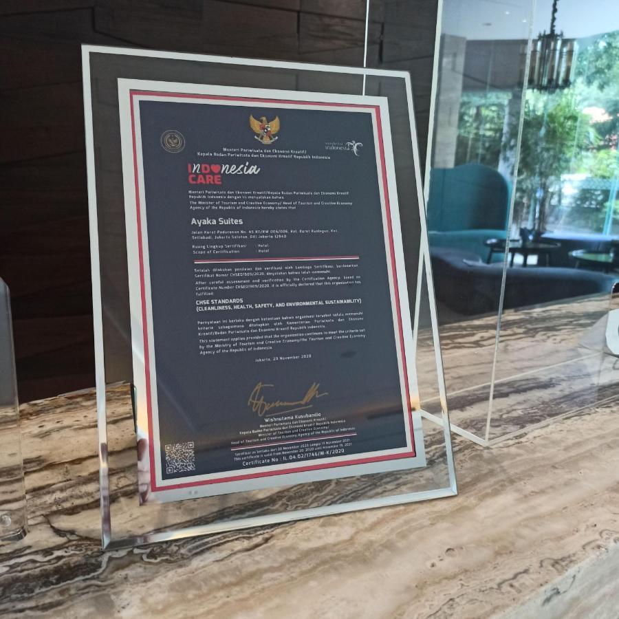 ג'קרטה Ayaka Suites מראה חיצוני תמונה
